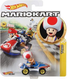 Figura de Toad de Mario Kart de Hot Wheels - Las mejores figuras de Super Mario Bros