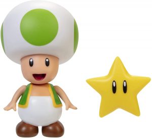 Figura de Toad verde de Jakks Pacific - Las mejores figuras de Super Mario Bros