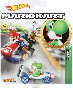 Figura de Yoshi de Mario Kart de Hot Wheels - Las mejores figuras de Super Mario Bros