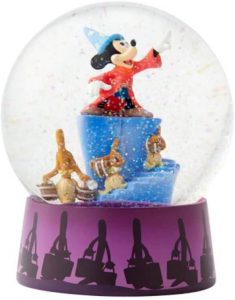 Figura de bola de nieve de Fantasía - Bolas de cristal de nieve de Disney