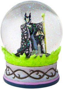 Figura de bola de nieve de Maléfica de la Bella Durmiente - Bolas de cristal de nieve de Disney