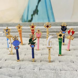 Set de 12 minifiguras de Sailor Moon de Aliexpress de animes - Las mejores figuras de Sailor Moon de Aliexpress