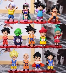 Set de 13 figuras de Dragon Ball Z de Aliexpress de animes 2 - Las mejores figuras de Dragon Ball Z de Aliexpress
