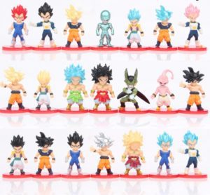 Set de 21 figuras de Dragon Ball Z de Aliexpress de animes - Las mejores figuras de Dragon Ball Z de Aliexpress
