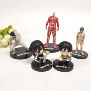 Set de figuras de Aliexpress de Ataque a los titanes 6 - Las mejores figuras de Attack on Titan de Aliexpress