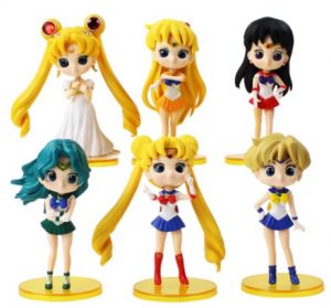 Set de figuras de Sailor Moon de Aliexpress de Sailor Moon 2 - Las mejores figuras de Sailor Moon de Aliexpress