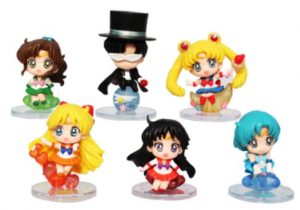 Set de figuras exclusivas y baratas de Sailor Moon de Aliexpress de Sailor Moon 2 - Las mejores figuras de Sailor Moon de Aliexpress