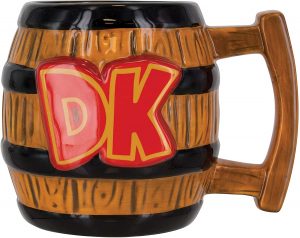 Taza de Donkey Kong - Las mejores figuras de Super Mario Bros