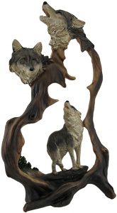 Estatua De Lobo Grande De Zeckos – Las Mejores Figuras Y Muñecos De Lobos
