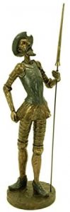 Figura De Don Quijote De La Mancha Plantado Con Lanza De Caprilo. Las Mejores Figuras De Don Quijote De La Mancha