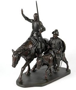 Figura De Don Quijote De La Mancha Y Sancho Panza De Caprilo. Las Mejores Figuras De Don Quijote De La Mancha
