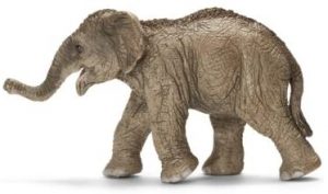 Figura De Cría De Elefante Asia De Schleich. Los Mejores Muñecos Y Figuras De Elefantes