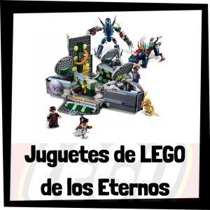 Juguetes de LEGO de los Eternos de Marvel de LEGO SUPER HEROES - Sets de lego de construcci贸n de Eternals de los Avengers - Vengadores