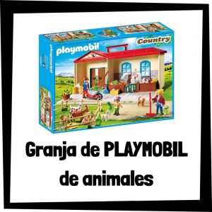 Juguetes de Playmobil de la granja de animales