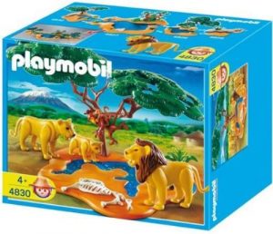 Set De Playmobil 4830 De Familia De Leones Y Monos De Playmobil Wild Life