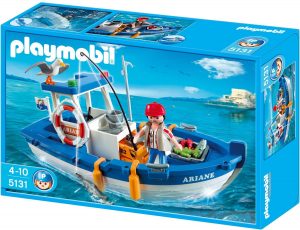 Set De Playmobil 5131 De Barco De Pesca