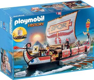 Set De Playmobil 5390 De Barco Romano