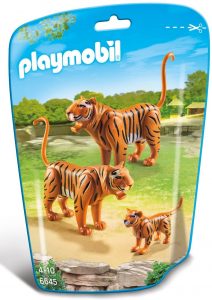 Set De Playmobil 6645 De Figuras De Tigres