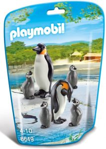 Set De Playmobil 6649 De Figuras De Pingüinos