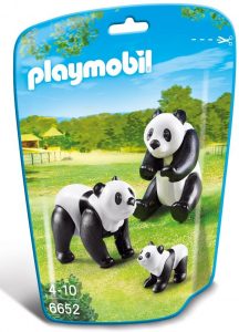 Set De Playmobil 6652 De Figuras De Pandas