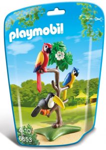 Set De Playmobil 6653 De Figuras De P谩jaros Tropicales
