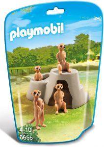 Set De Playmobil 6655 De Figuras De Suricatos