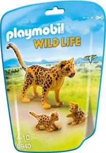Set De Playmobil 6940 De Figuras De Leopardos