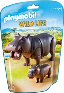 Set De Playmobil 6945 De Figuras De Hipopótamos