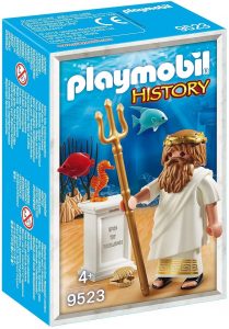 Set De Playmobil 70217 De Poseidón De Dioses Griegos. Figura De Playmobil De Poseidón