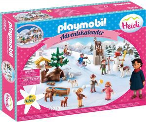 Set De Playmobil 70260 De Calendario De Adviento De Heidi