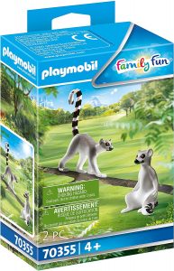 Set De Playmobil 70355 De Lémures Del Zoo De Playmobil De Family Fun