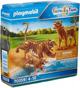 Set De Playmobil 70359 De Tigres Con Bebé Del Zoo De Playmobil De Family Fun