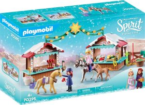 Set De Playmobil 70395 De Navidad En Miradero De Spirit Riding Free De Dreamworks