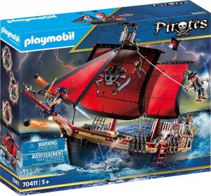 Set De Playmobil 70411 De Barco Pirata Calavera De Piratas De Playmobil