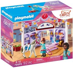Set De Playmobil 70695 De Miradero Tienda Hípica De Spirit Untamed De Dreamworks