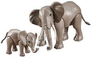 Set De Playmobil 7995 De Figuras De Elefantes