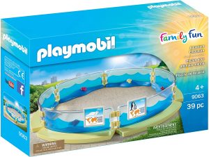 Set De Playmobil 9063 De Piscina Del Acuario De Playmobil