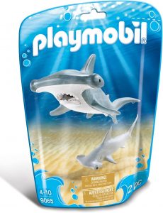 Set De Playmobil 9065 De Figuras De Tiburones Martillo