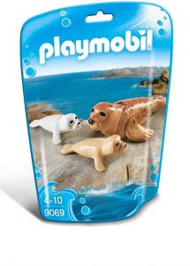 Set De Playmobil 9069 De Foca Con Beb茅s De Playmobil