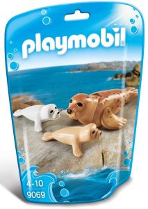 Set De Playmobil 9069 De Figuras De Focas