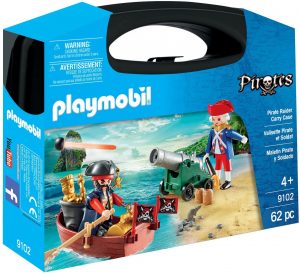 Set De Playmobil 9102 De Maletín De Pirata Y Soldado De Piratas De Playmobil