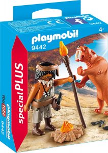 Set De Playmobil 9442 De Neandertal Con Tigre Dientes De Playmobil Prehistoria