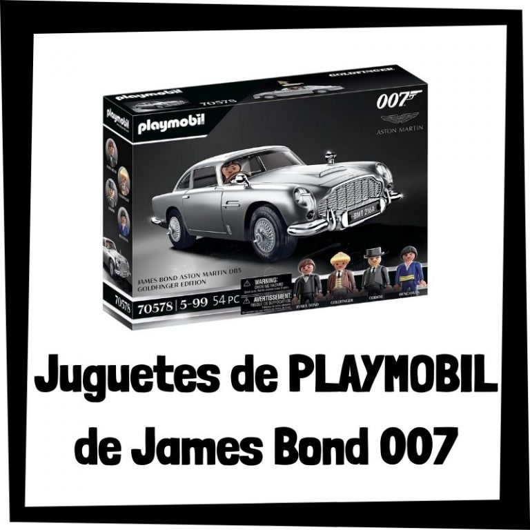 Lee mÃ¡s sobre el artÃ­culo Juguetes de Playmobil de James Bond 007