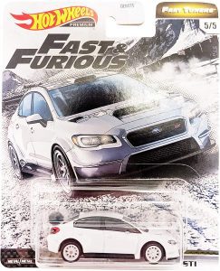 Coche De Subaru Wrx Sti De Hot Wheels De Fast And Furious. Los Mejores Coches De A Todo Gas De Fast And Furious