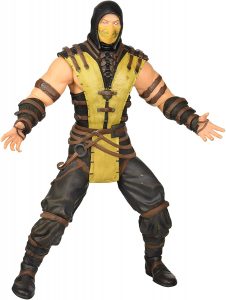 Figura De Scorpion De Mortal Kombat De Mezco Toys
