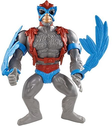 Masters Of The Universe Stratos Action Figure 14 Cm (5.5 Pollici) - Figura Articolata Giocattolo Per Bambini, Avventura E Azione