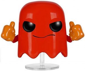Figura De Fantasma Rojo De Pacman Funko Pop. Las Mejores Figuras De Pacman