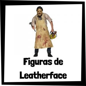Figuras de Leatherface de la Matanza de Texas de películas de terror
