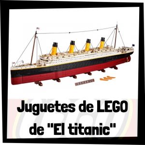 Juguetes de LEGO de Titanic - Sets de lego de construcción del Titanic