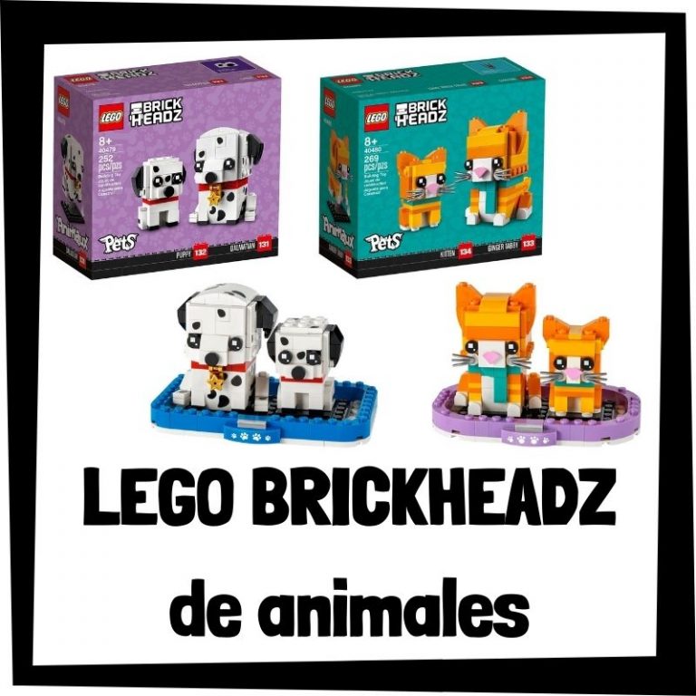 Lee mÃ¡s sobre el artÃ­culo LEGO BrickHeadz de animales – mascotas